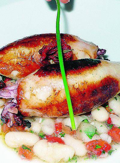 A Como c’è un ottimo ristorante di pesce. Di mare però