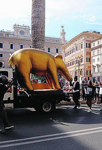 Il tapiro al Parlamento