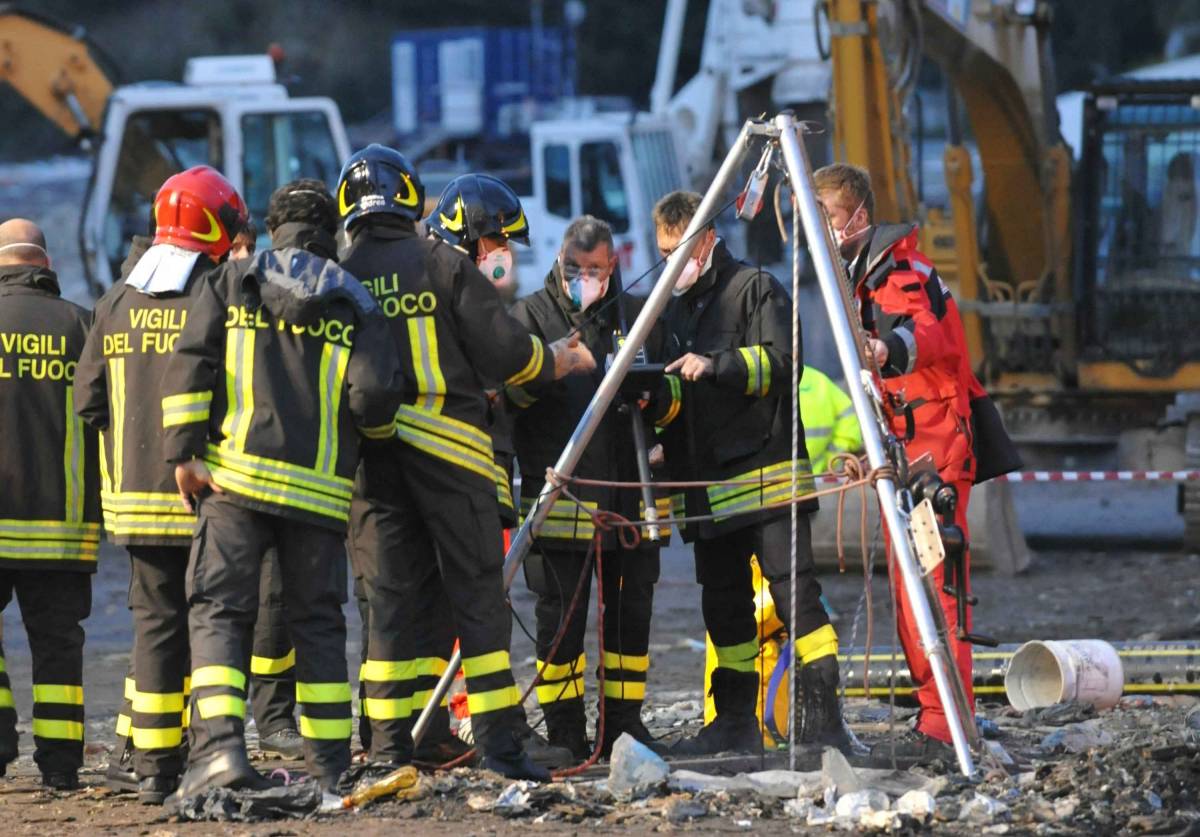 Donna carbonizzata 
trovata in un vagone