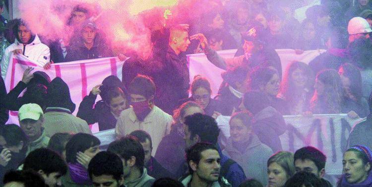 Occupata Genova sotto  l’assedio degli anti Gelmini