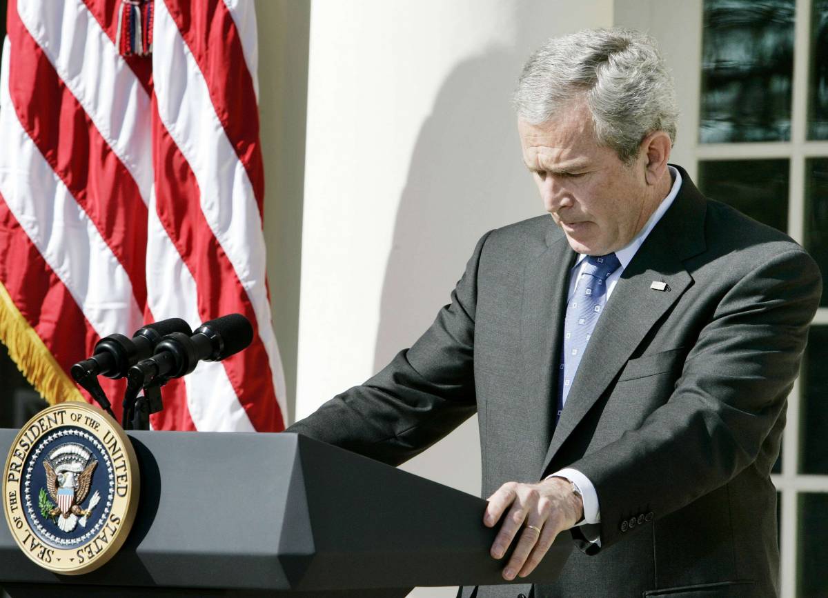 Bush telefona a Obama per congratularsi