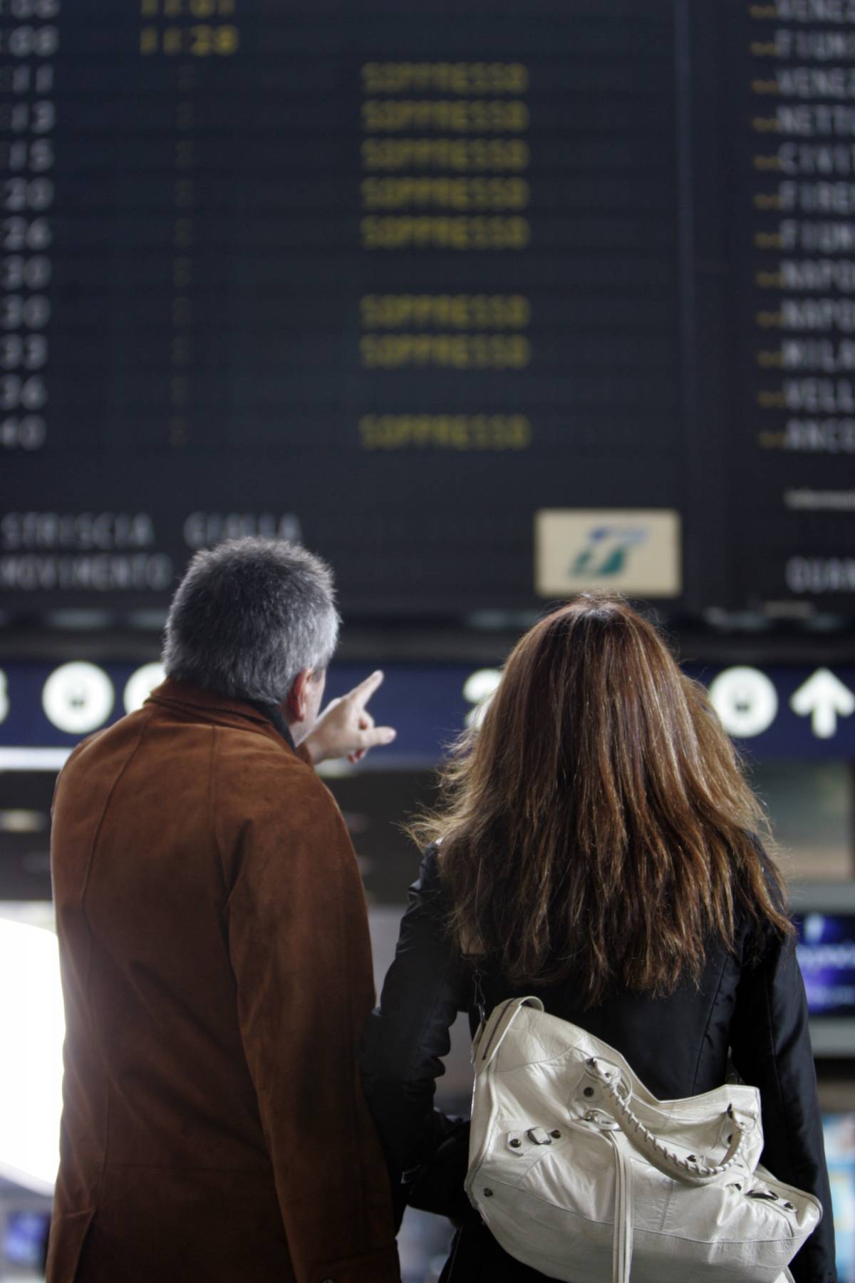 Scioperi: lunedì nero 
Fermi treni, bus 
e metropolitane