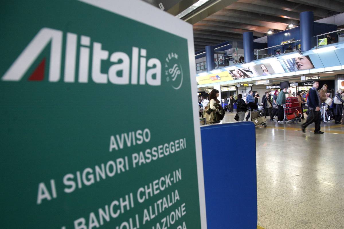 Sciopero Alitalia, voli cancellati a Fiumicino