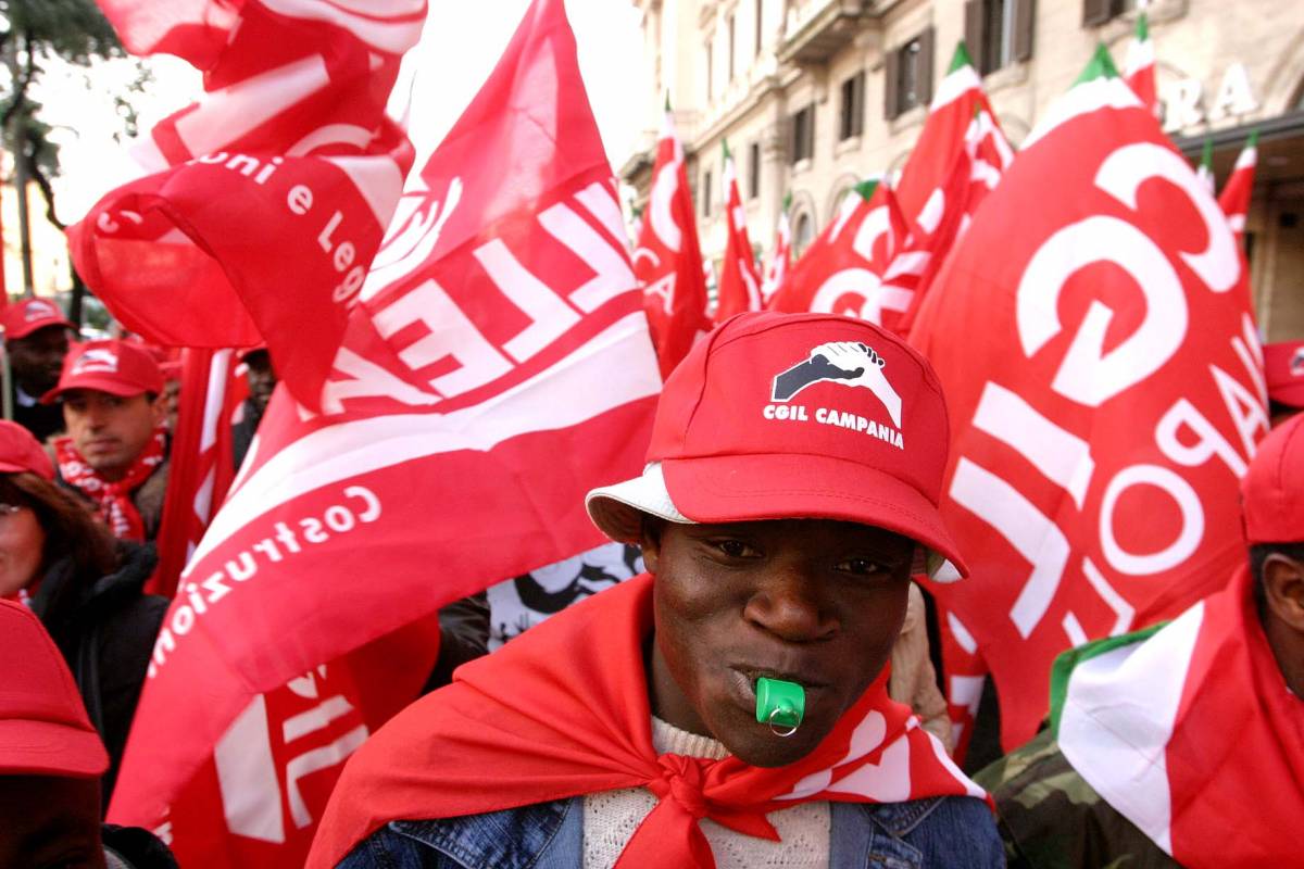 La svolta della Cgil: 
"Adesso basta immigrati"