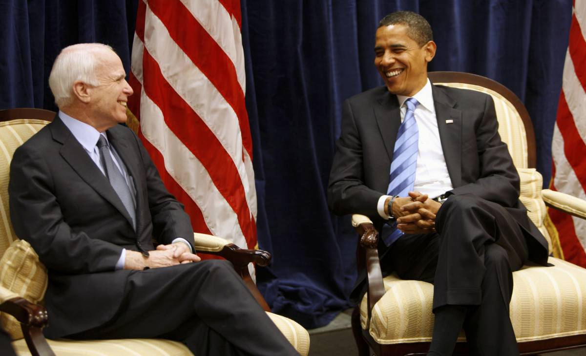 Vertice tra Obama e McCain 
"Cambieremo l'America"
