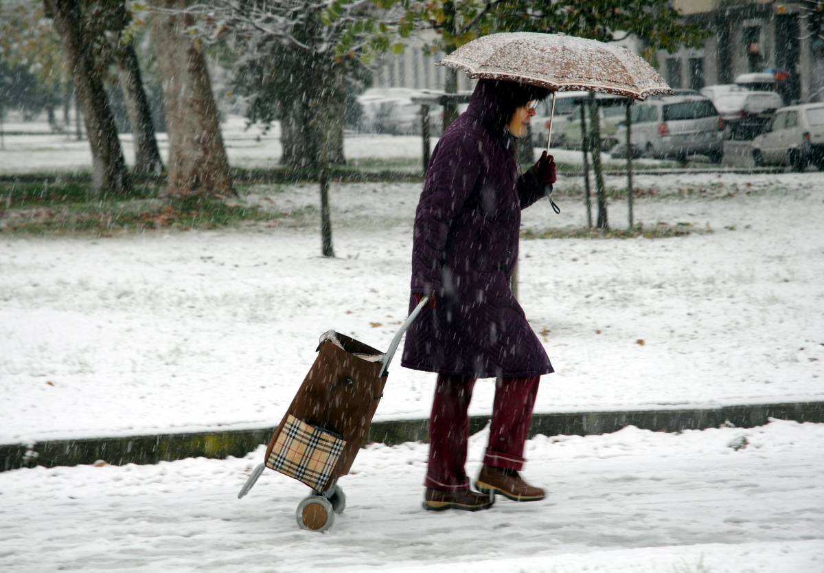 Italia sepolta dalla neve 
Il caldo che fine ha fatto?