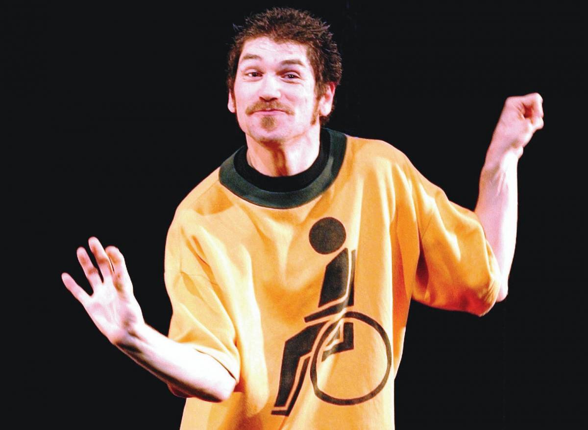 Handicappato e carogna: 
"Io l'attore spastico 
che fa ridere gli italiani"