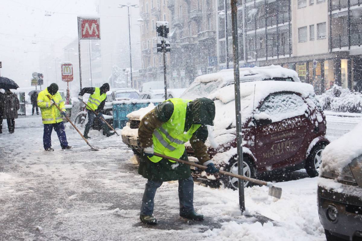 Ondata di gelo in arrivo. Via al piano  
del Comune per salvare i senzatetto