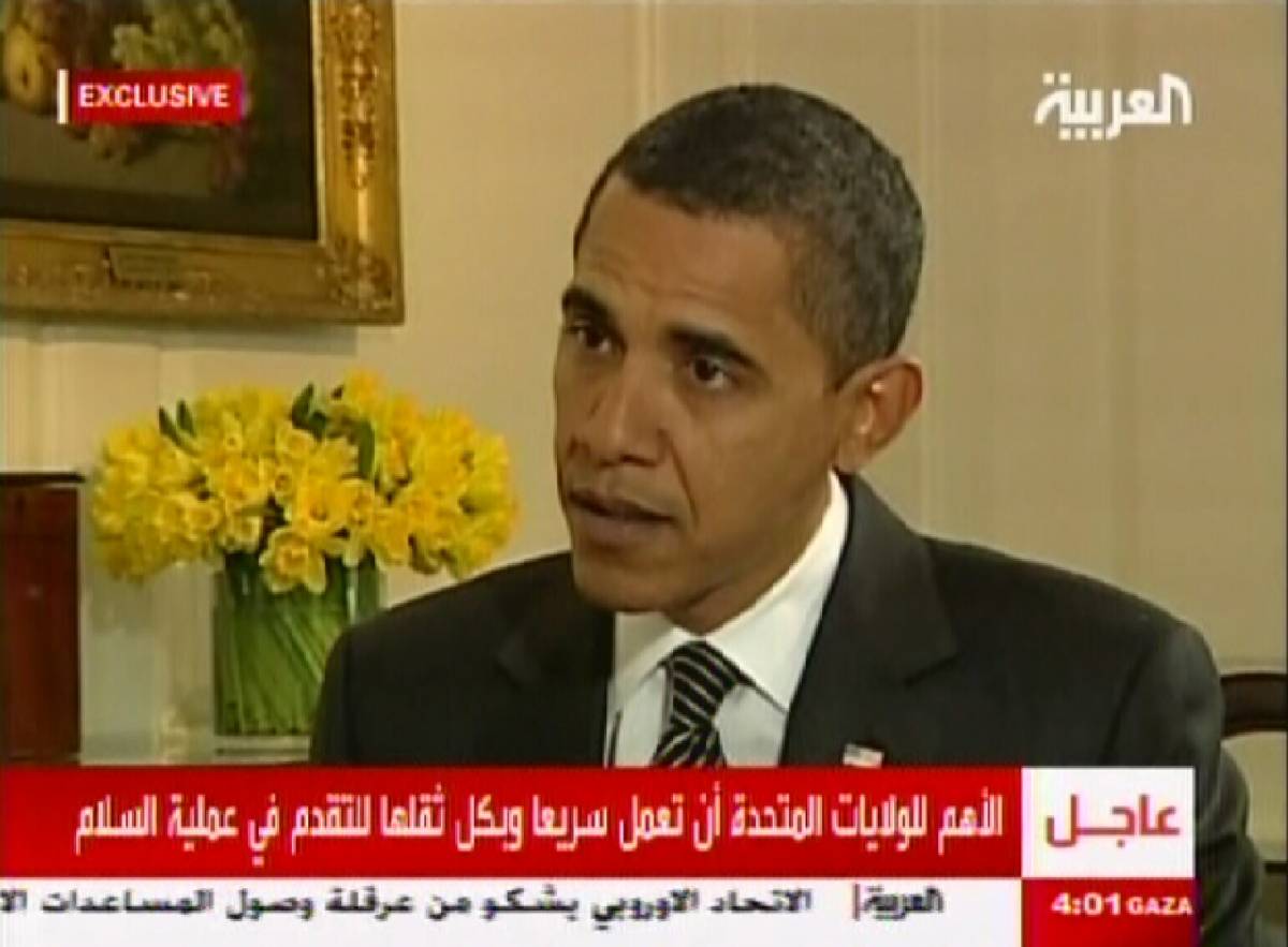 Obama alla tv araba: 
gli Usa non sono il nemico 
non siamo contro l'Islam