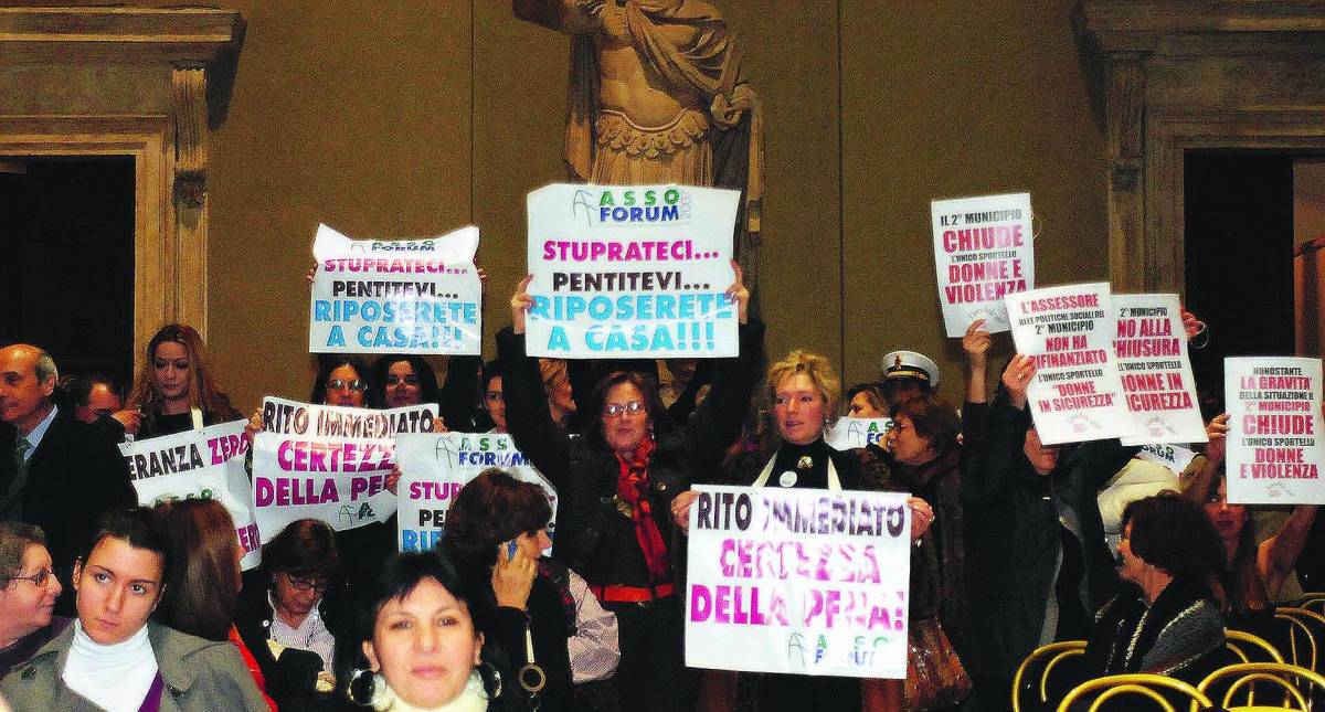 «I domiciliari per lo stupratore ci offendono»