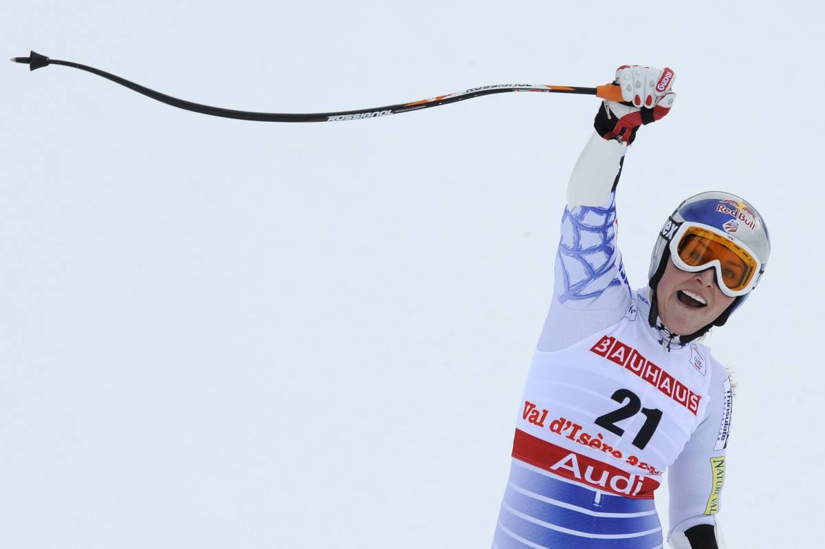 Sci, SuperG mondiale 
alla Vonn. Azzurre male