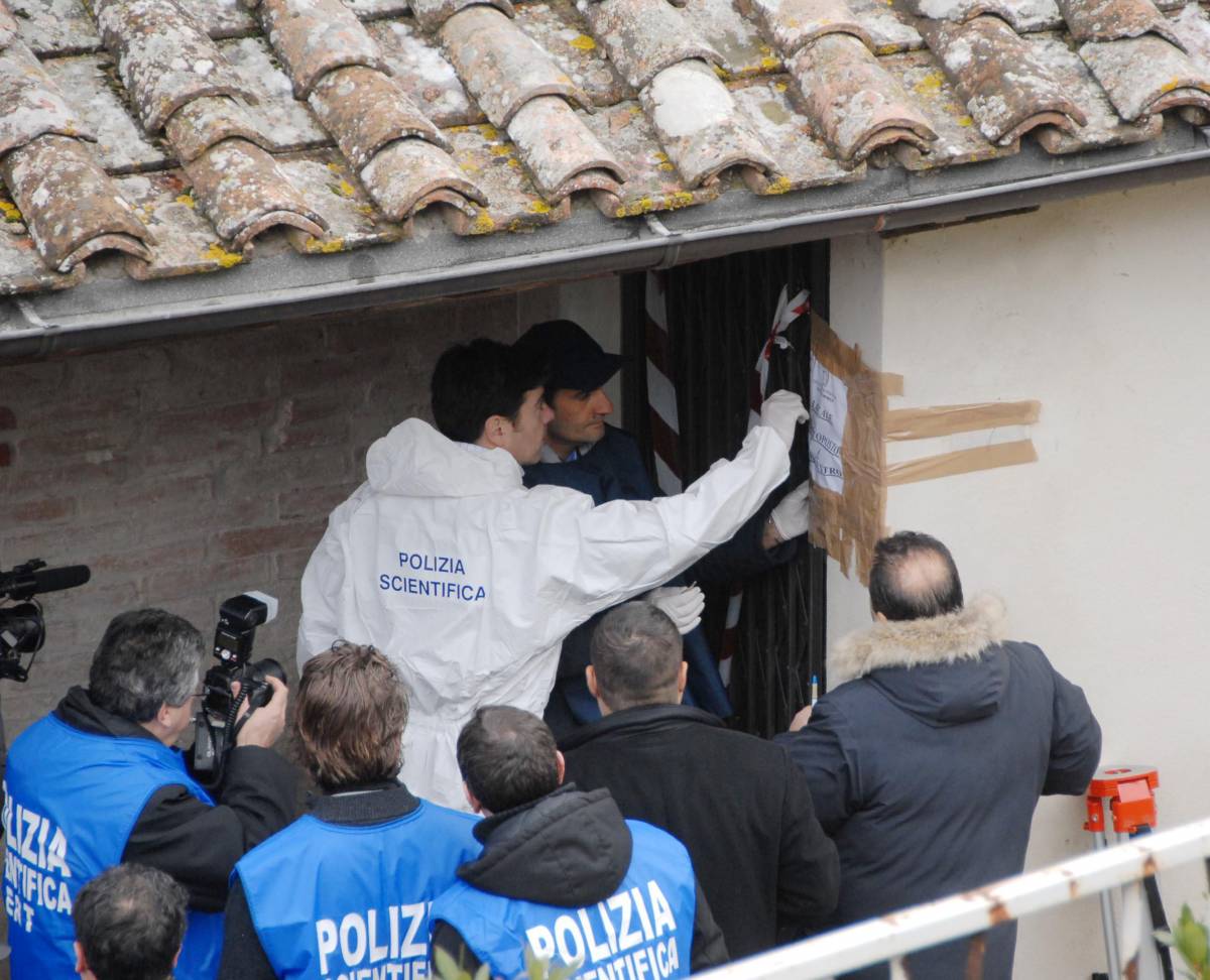 Perugia, violata la casa degli orrori 
Macabri riti nella stanza di Meredith
