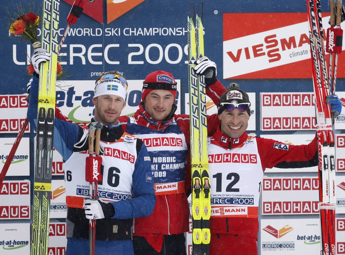 Fondo mondiale: il bronzo 
a Di Centa, ma Northug è oro