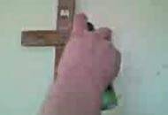 Crocifisso bruciato a scuola 
E il video finisce su Youtube