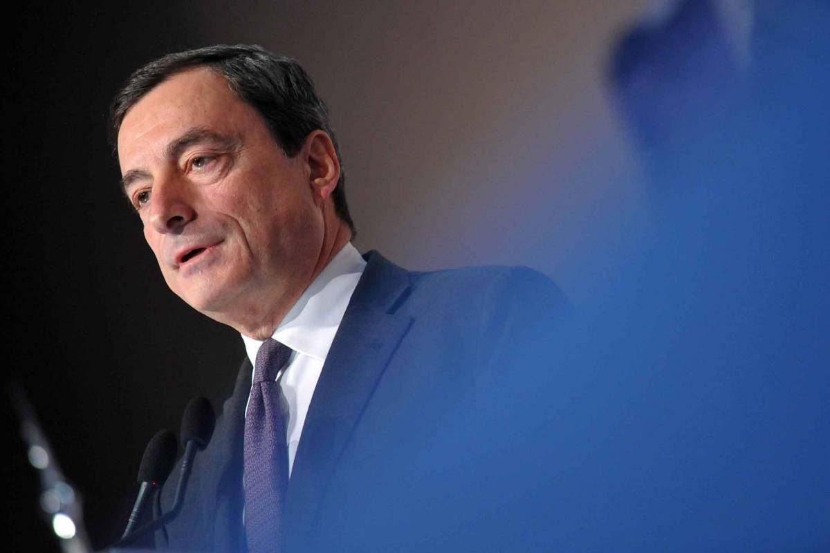 Crisi, Draghi fiducioso: 
"C'è rallentamento 
nel deterioramento"