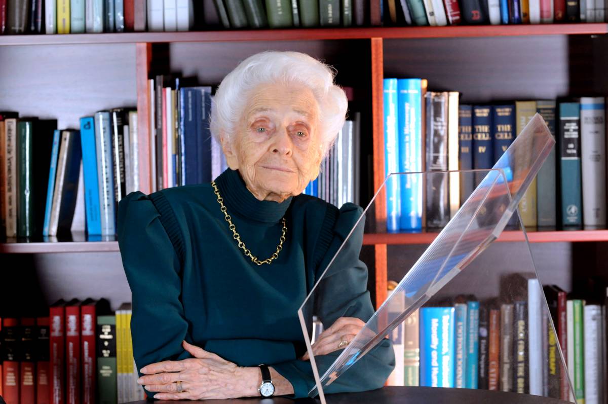 La Montalcini: a 100 anni la vita mi emoziona