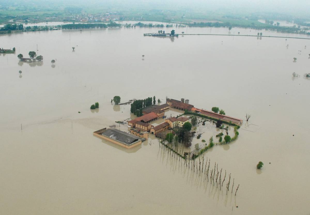 Allarme maltempo, Alessandria: 6mila evacuati