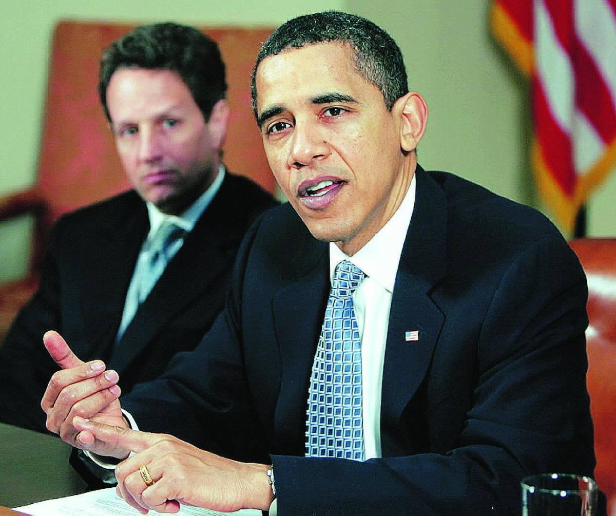 Obama e Geithner: «L’America sta guarendo»