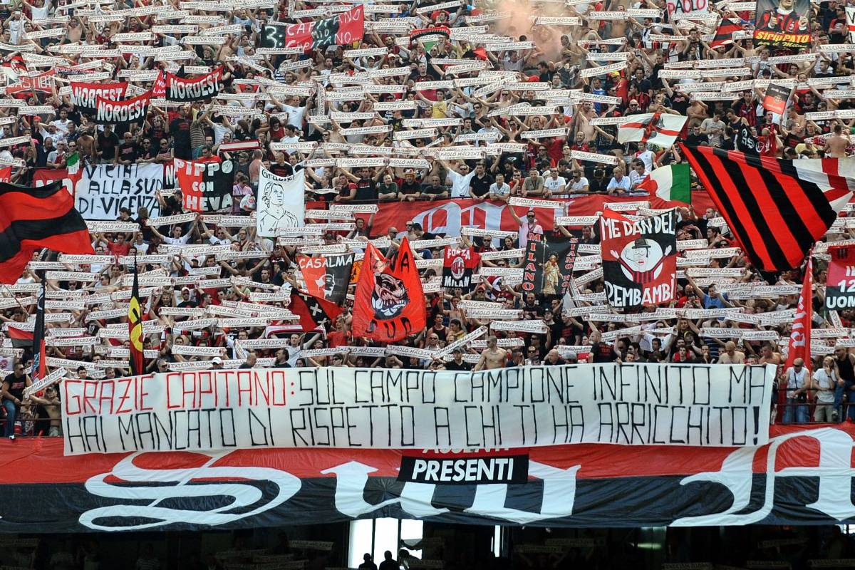 Così dentro la curva rossonera s’è insediato un covo di banditi