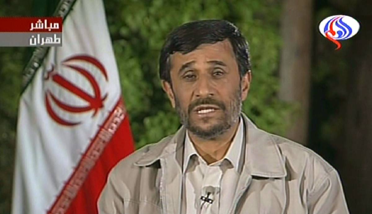 Ahmadinejad: "Le proteste non sono importanti"