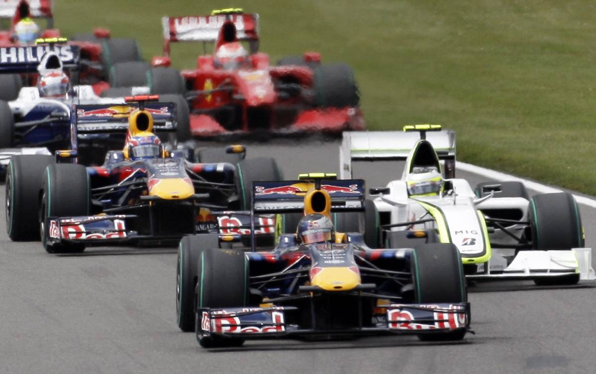 Silverstone, super Vettel 
e doppietta di Red Bull