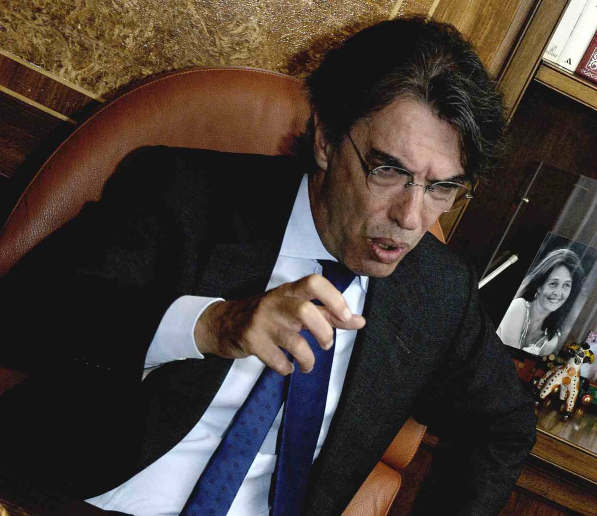 Moratti: Ibra e Maicon? 
Per me restano al 50%