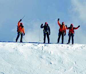 A un anno dall’infarto in cima al Monte Bianco