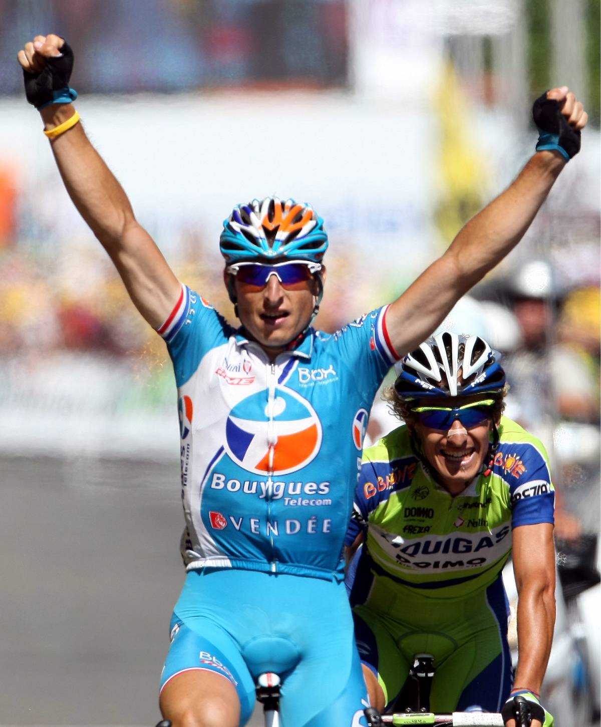 Fedrigo sul Tourmalet 
Nocentini resta in giallo