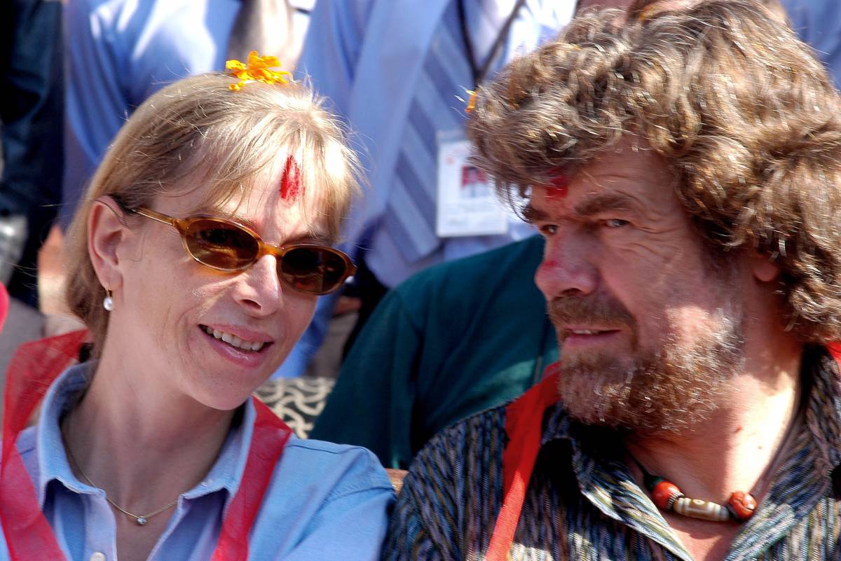 La svolta di Messner: 
si è sposato a 64 anni
