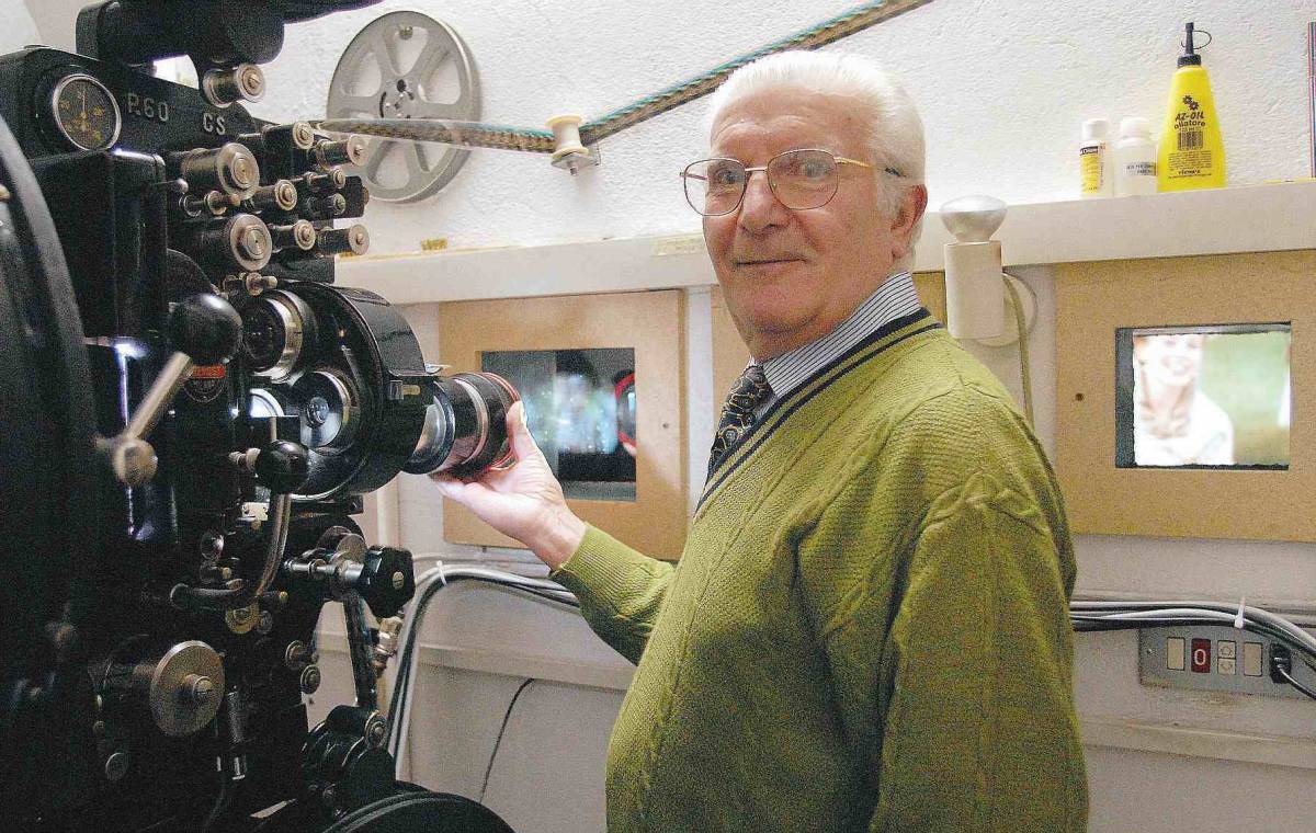 "Mi sono fatto nel garage 
un cinema da 54 posti, 
con mille film tutti miei"