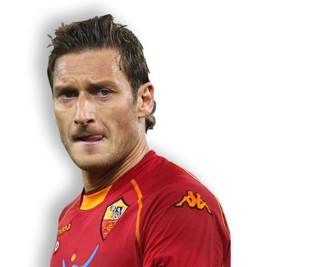 Alemanno va in gol con Totti