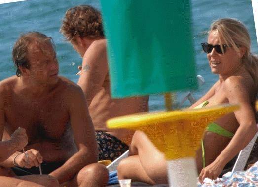 Fregene, Sciarelli e Woodcock pizzicati dai paparazzi