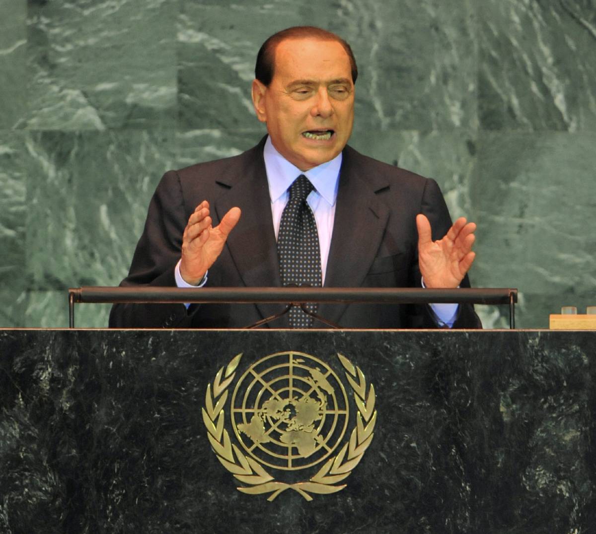 L'intervento del premier Berlusconi all'Assemblea generale dell'Onu