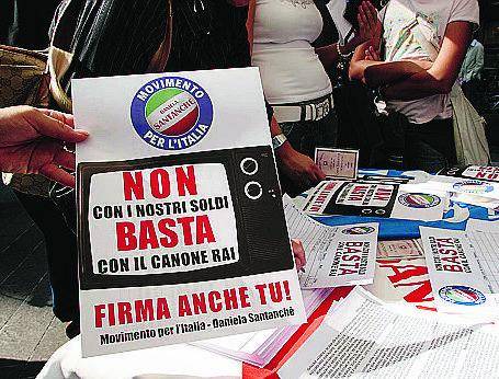 Plinio e Rosso (Pdl) Un ordine del giorno per chiedere l’abolizione del canone della Rai