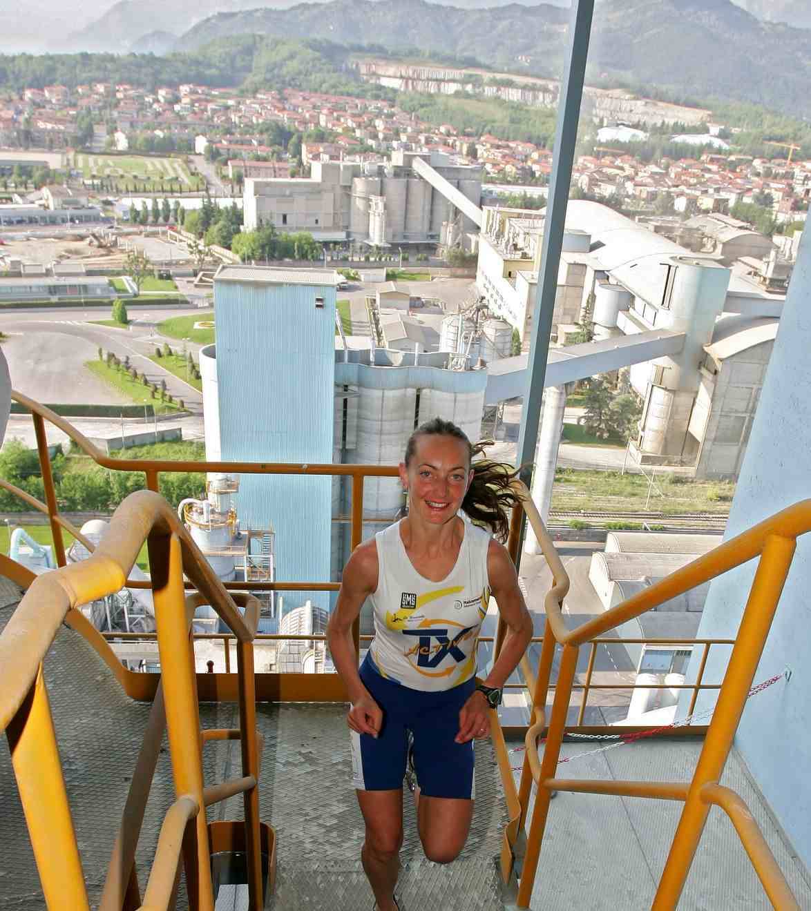 Vertical running, la Vassalli in vetta al mondo
