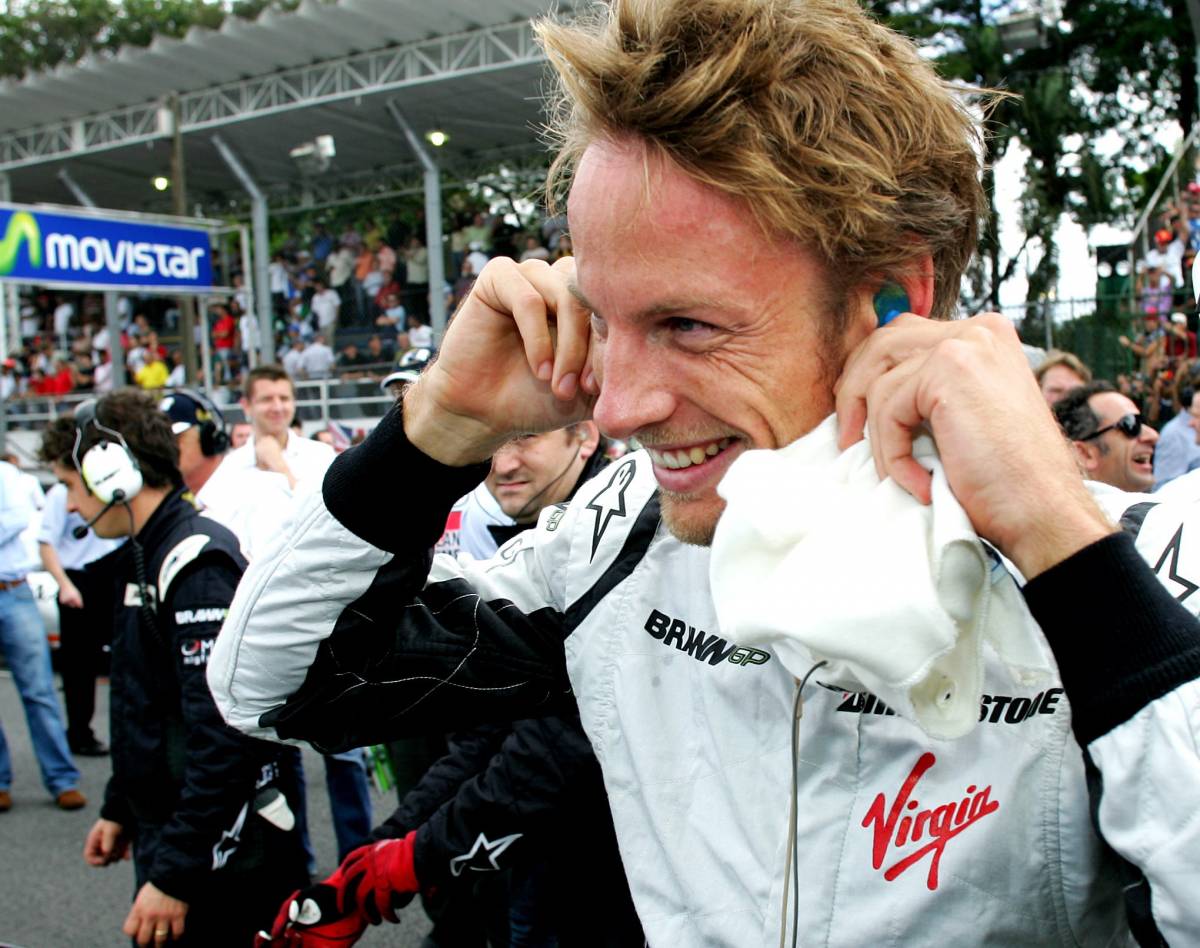 Button-Brawn: campioni 
Gp del Brasile a Webber