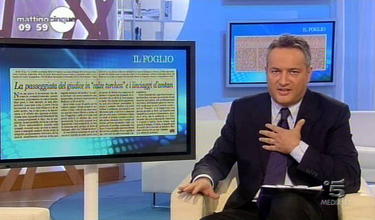 Mesiano, Brachino presenta le scuse al giudice
 
Alfano: la privacy del premier non è di serie B