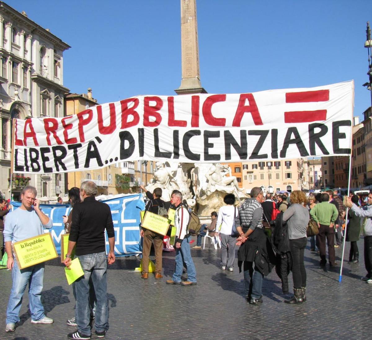 La Cgil fa 10 domande a «Repubblica»