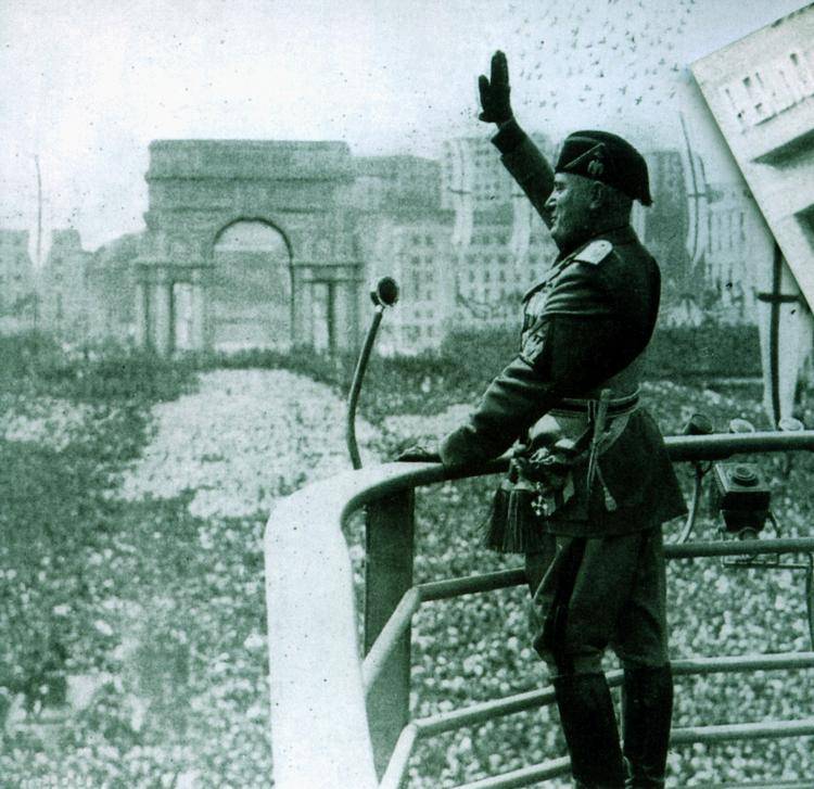 La fuga galante di Mussolini a Recco