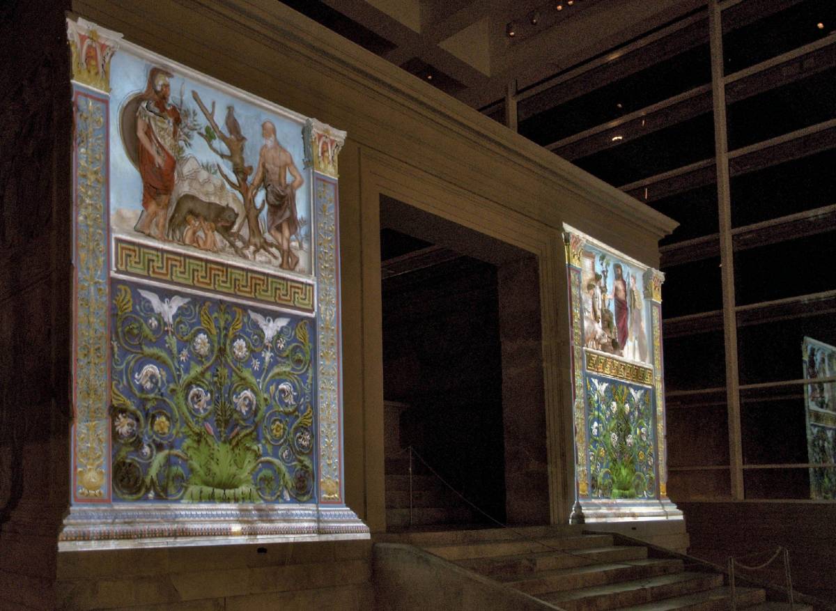 Ara Pacis, tornano a risplendere i colori