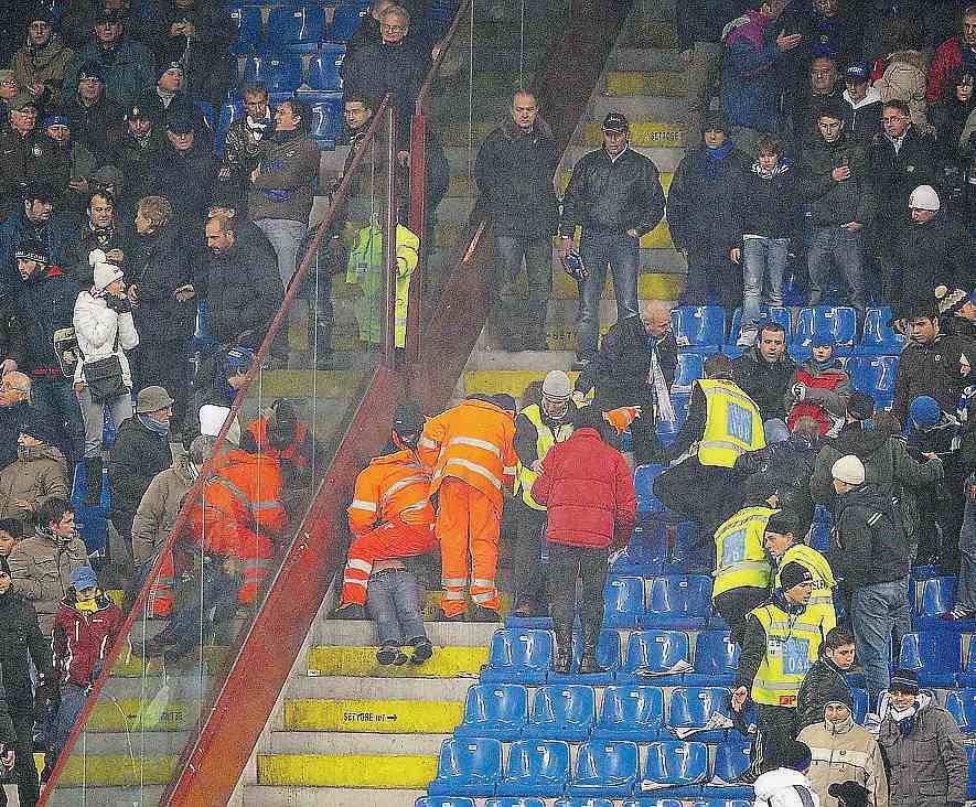 "Esultavamo per il gol: poi ho visto quel tifoso precipitare dall’anello"