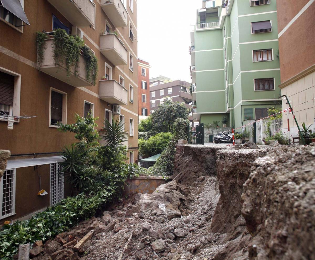 Nel Lazio 234 comuni sono a rischio frana