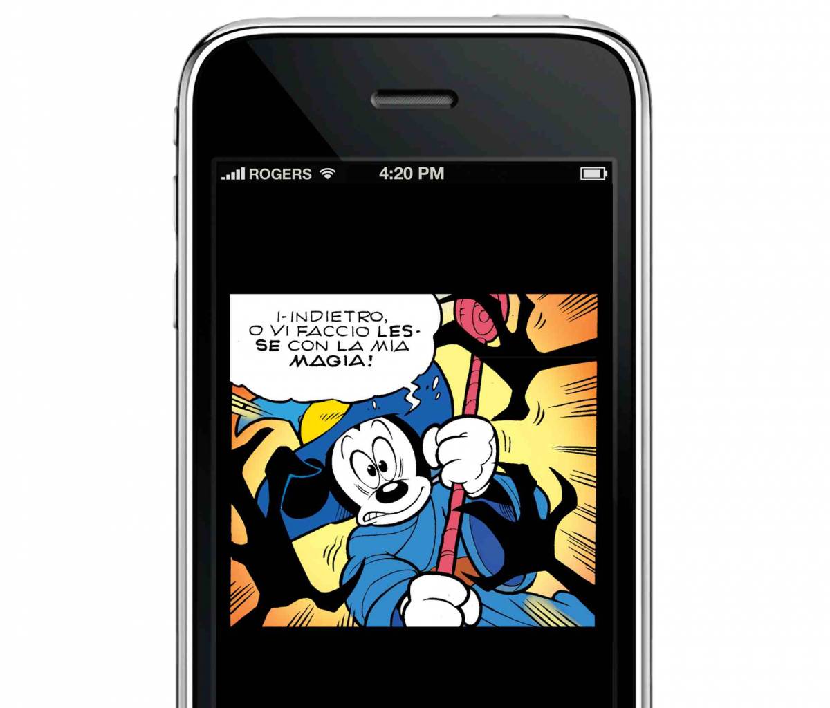 Digicomics, Topolino entra nel futuro