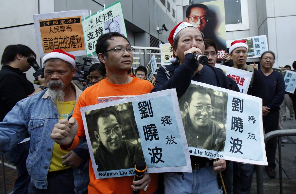 Cina, proteste da tutto il mondo: "Liberate Liu"