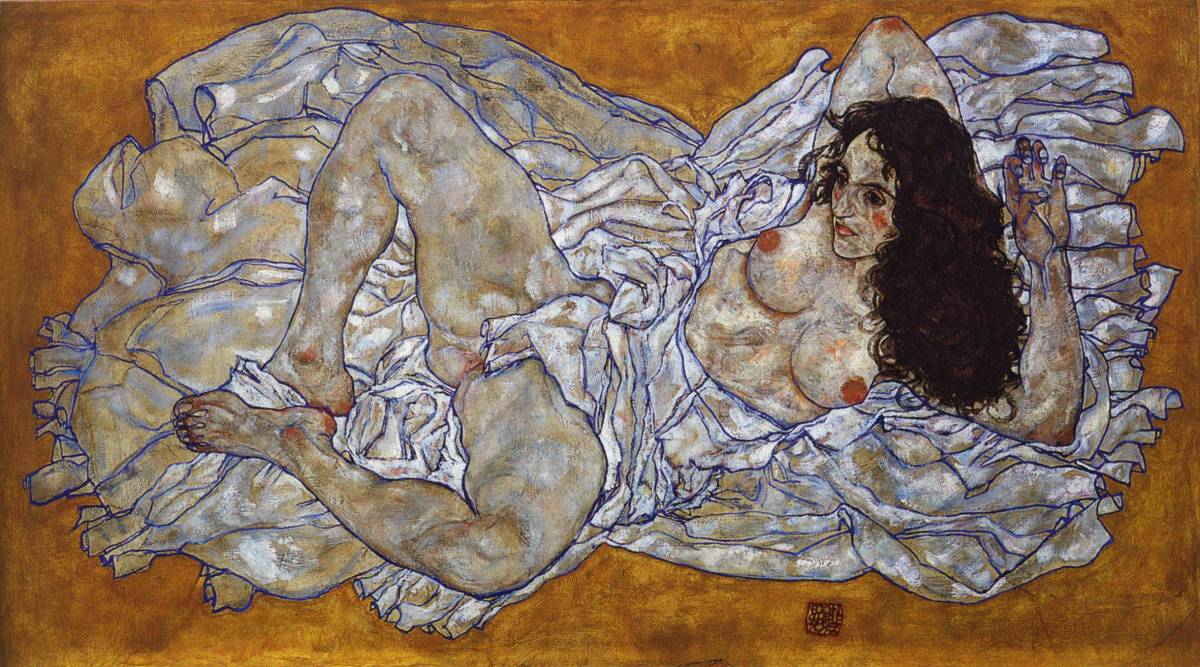 Schiele, emozioni a tinte forti tra angoscia e passione