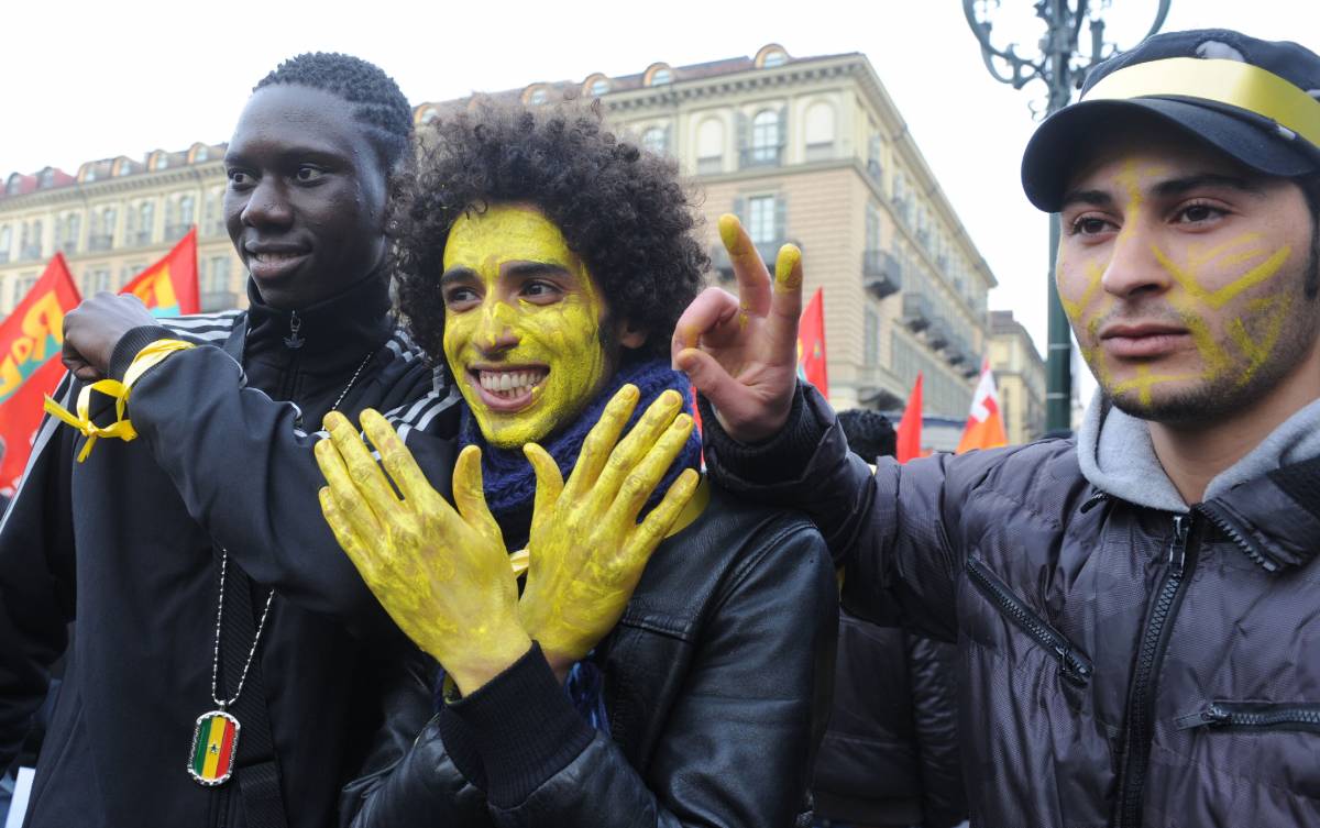 Immigrati in sciopero 
E' la prima volta in Italia