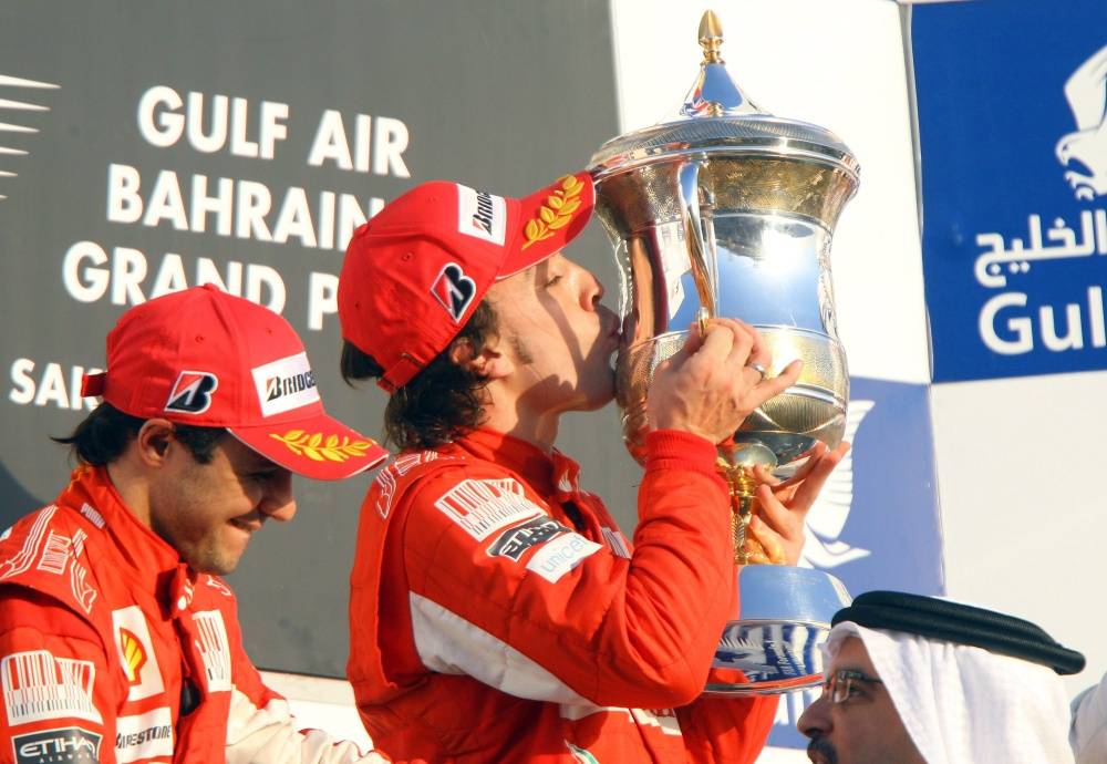 Ferrari, super debutto: 
è doppietta. Vince 
Alonso, dietro Massa