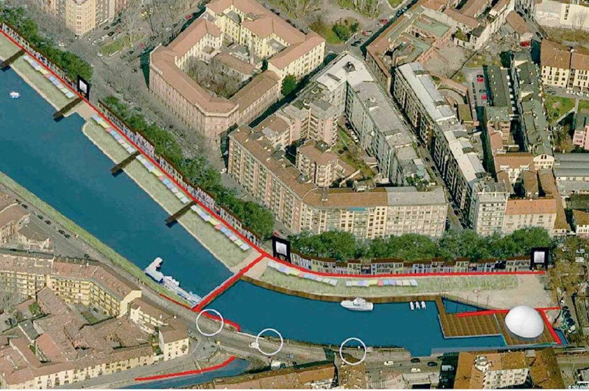 Urbanistica, ecco come Palazzo Marino 
cambierà faccia alla Darsena