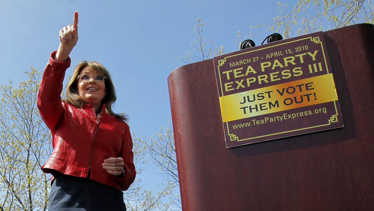 A Washington la marcia anti-tasse del Tea Party