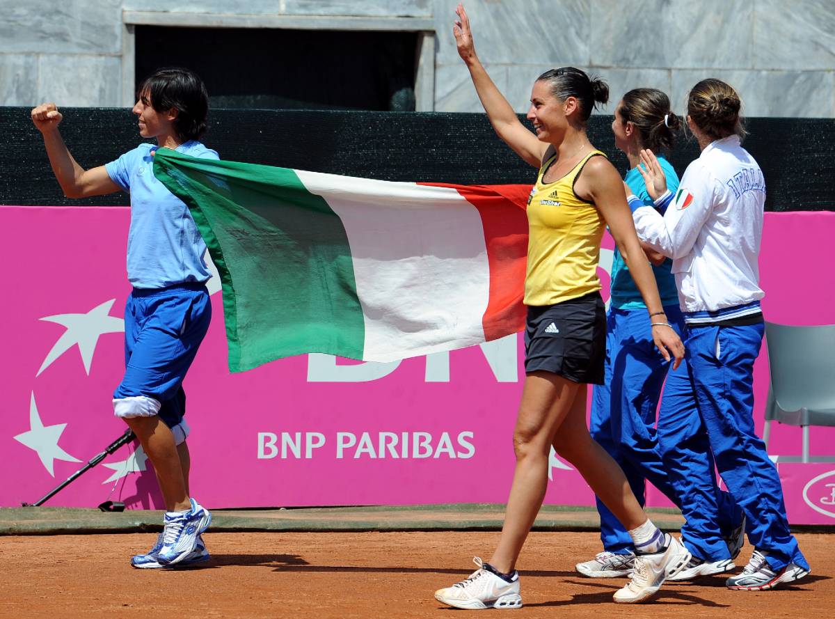 Fed Cup la Pennetta 
e le azzurre in finale